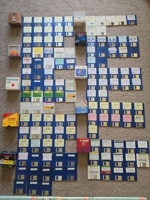 Dyskietki. Gry. Programy. Amiga. Commodore. Atari 122 sztuki