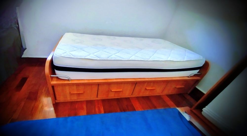 Colchão de cama solteiro