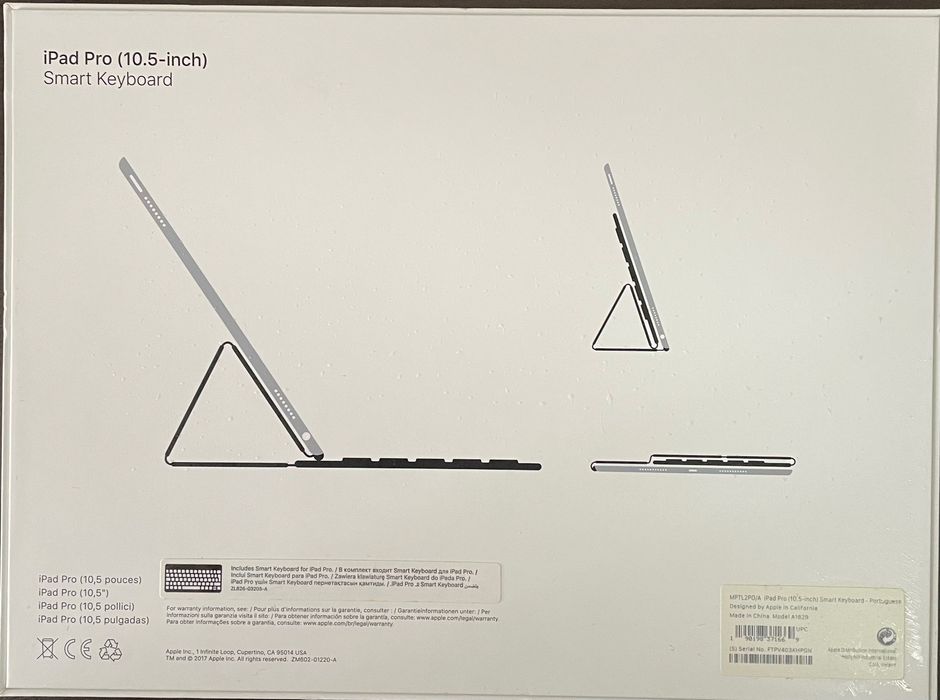 iPad Pro em excelente estado com teclado original pro