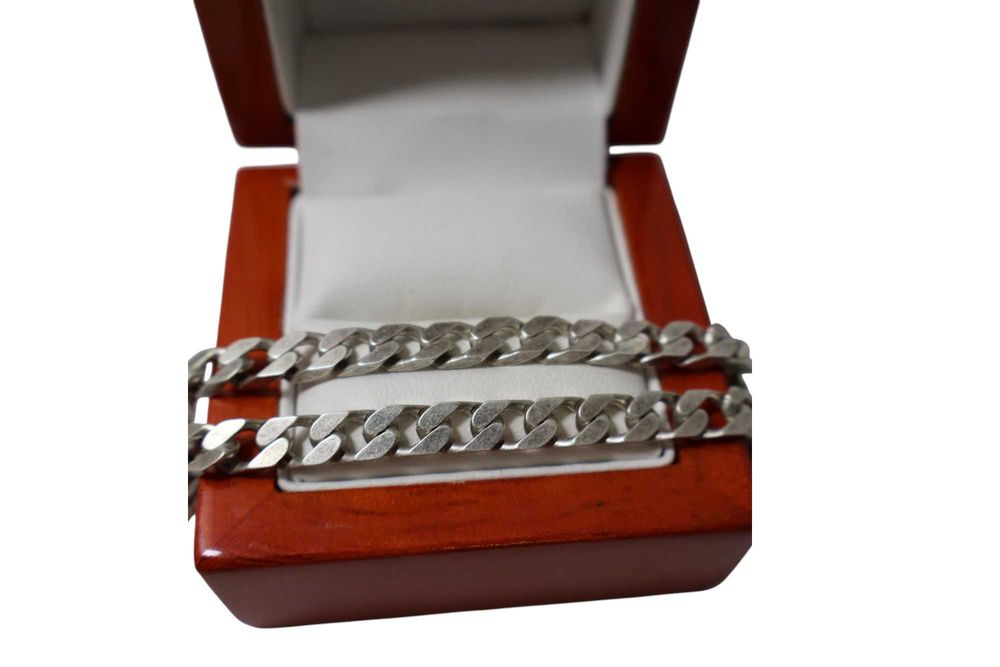 cudowny srebrny ŁAŃCUSZEK 30,1G 925