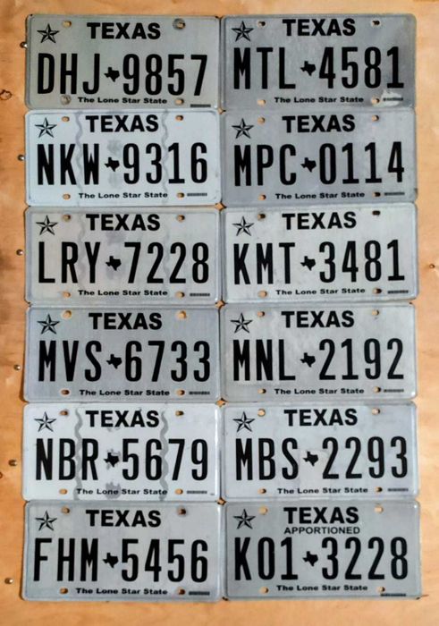 Американские номерные знаки США Автомобильный номер США