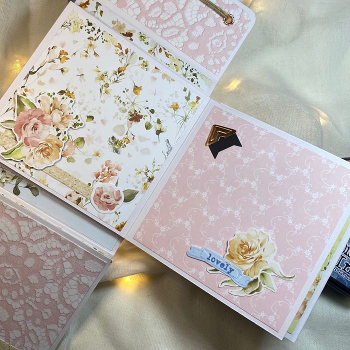 Mini album scrapbook