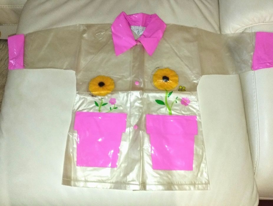 Куртка дощовик новий шикарний для дівчинки 3 роки ріст 92-98