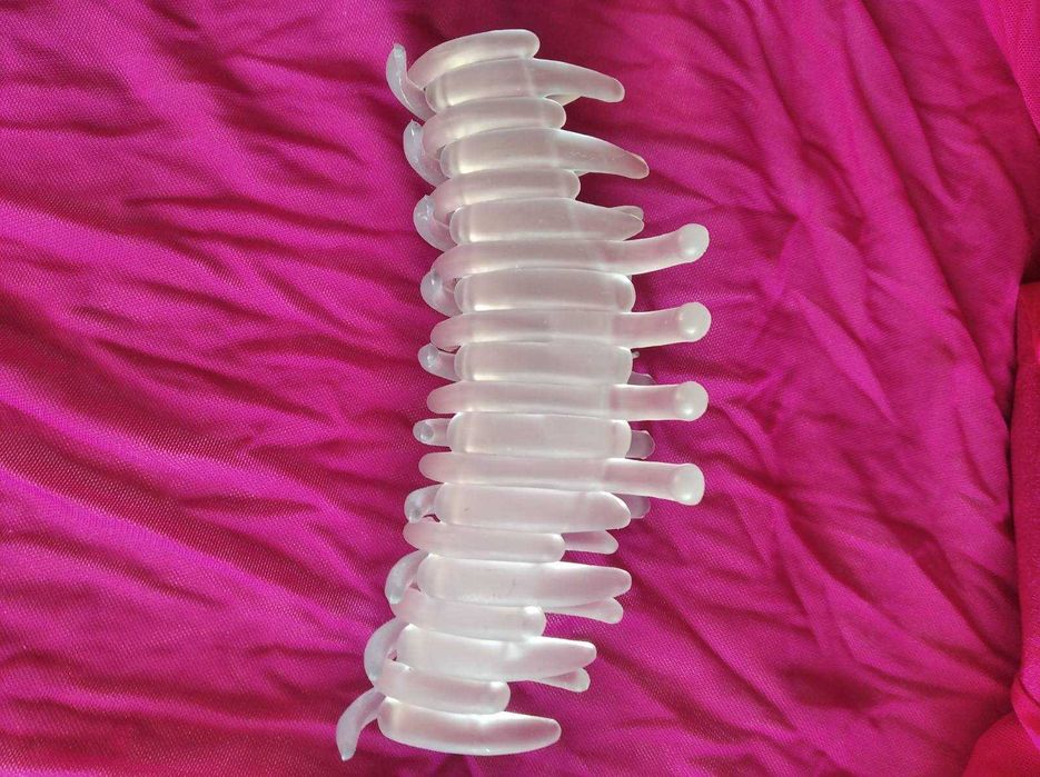 Краб на волосы держатель фиксатор заколка для волос лавандового цвета