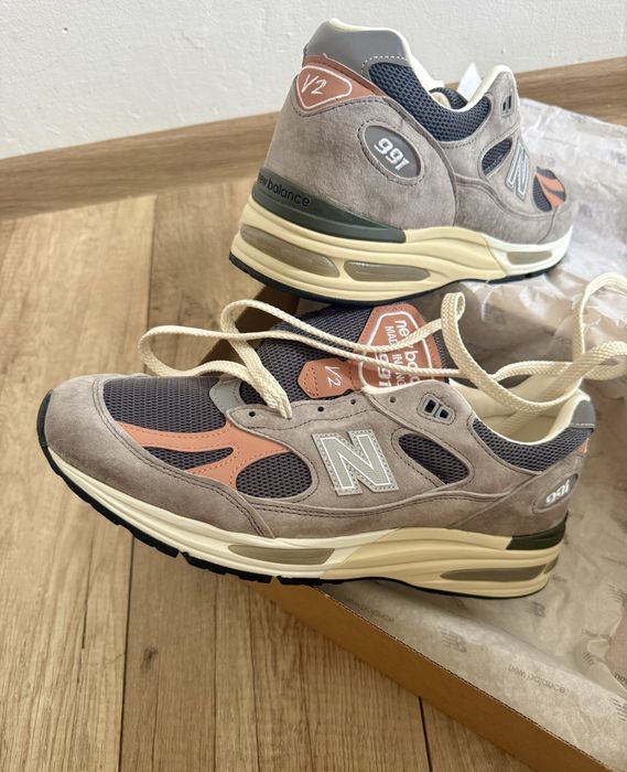 Nowe buty New Balance 991v2 made in uk 44,5 England elephant skin grey 991