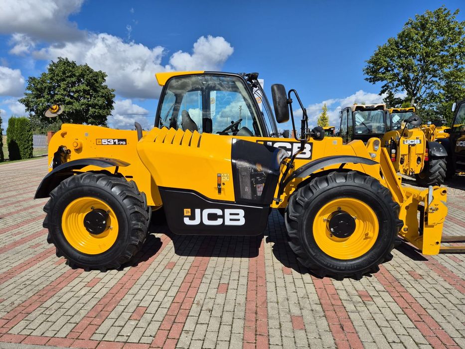 JCB 531-70  tylko 1856 MTH, serwisowana, sprowadzona od dealera JCB z GB