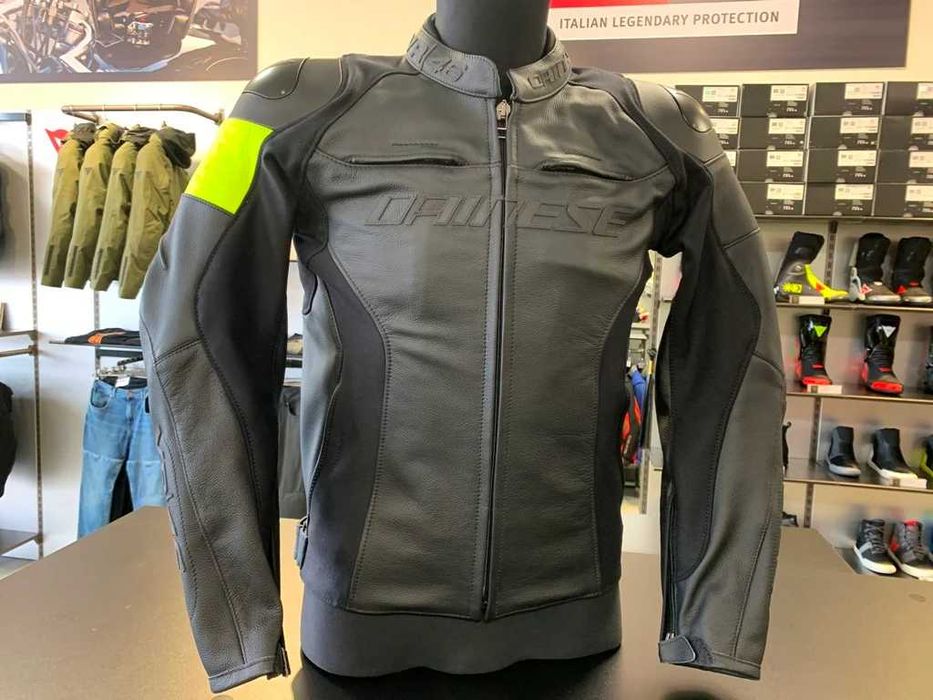 Casaco NOVO Dainese VR46 Pole Position em pele.33% Desconto. Tam 52