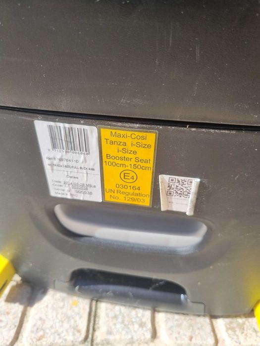 cadeira auto criança Maxi-cosi Tanza i-size ISOFIX 3 aos 12 anos