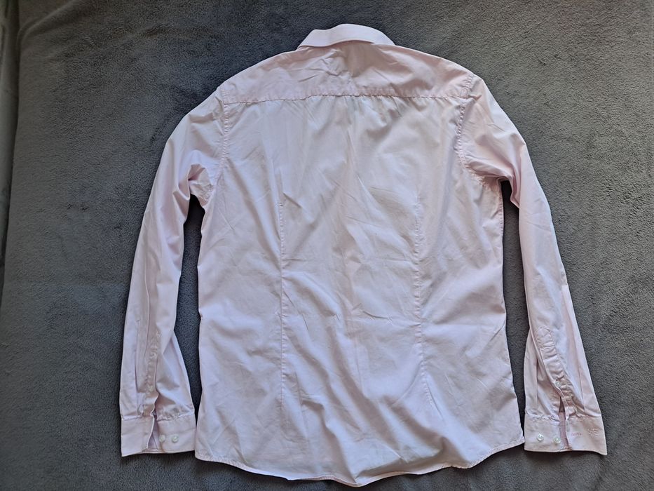 Męska koszula RESERVED Slim Fit rozmiar 42 w kolorze bladoróżowym