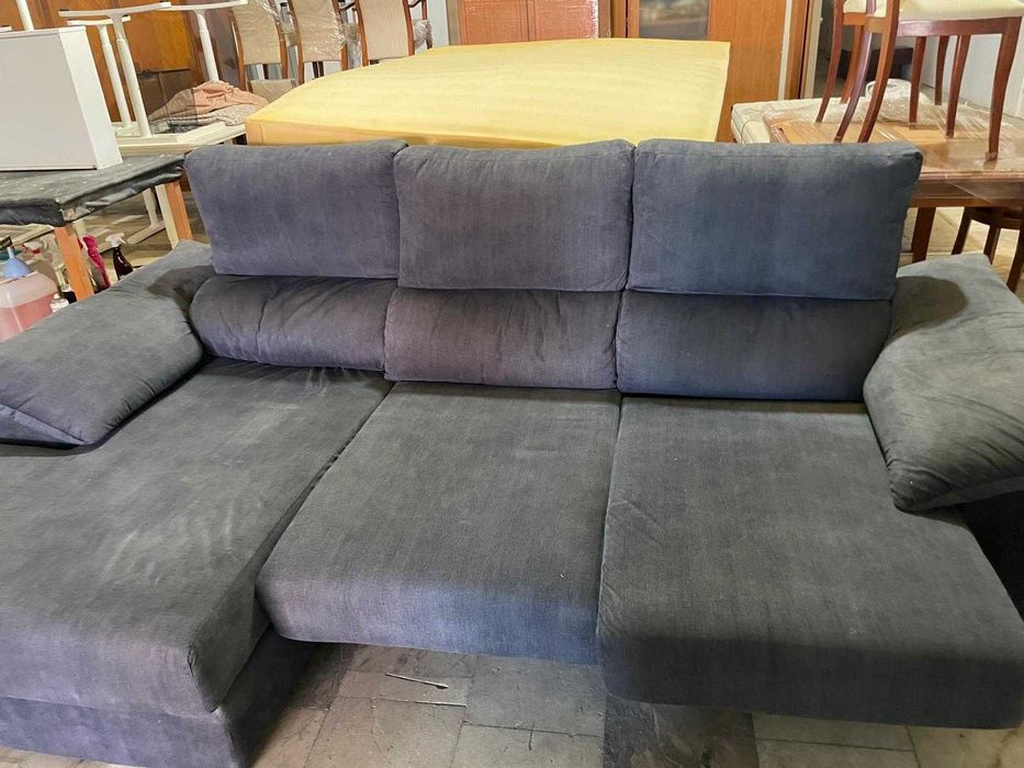 Sofá Chaise Long em Tecido