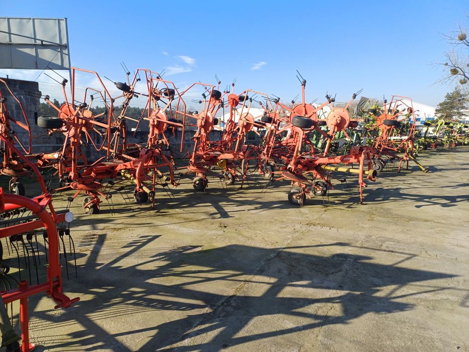 Przetrzasarki-Zgrabiarki Fella Kuhn Krone Pottinger 5001 hydro