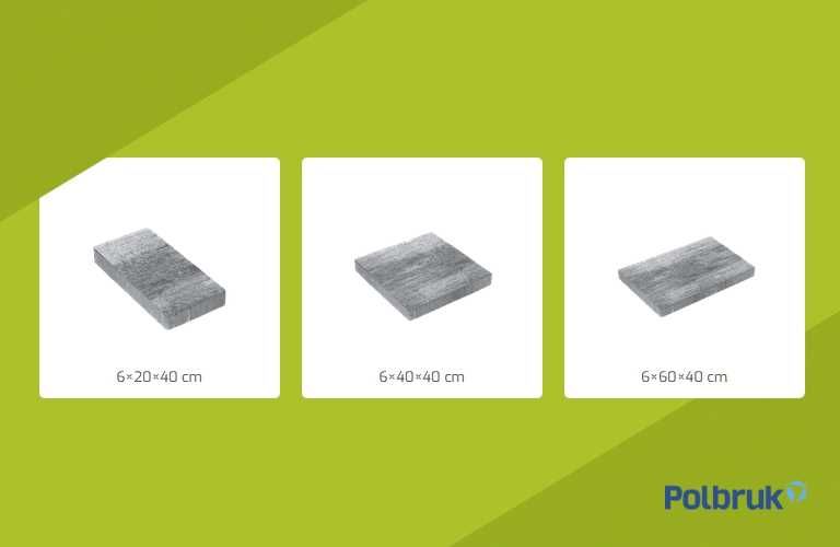 Kostka brukowa Polbruk Multicomplex Nerino 6 cm