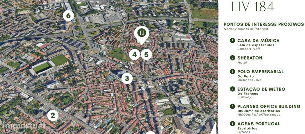 JD - Apartamentos Porto, Proximidade ao essencial. T1 - T2 - T2 Duplex