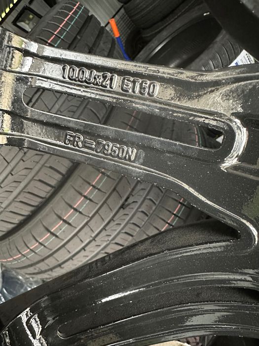 Oryginalny Komplet 4 sztuki Porsche Cayenne Turbo GTS felgi 21 cali