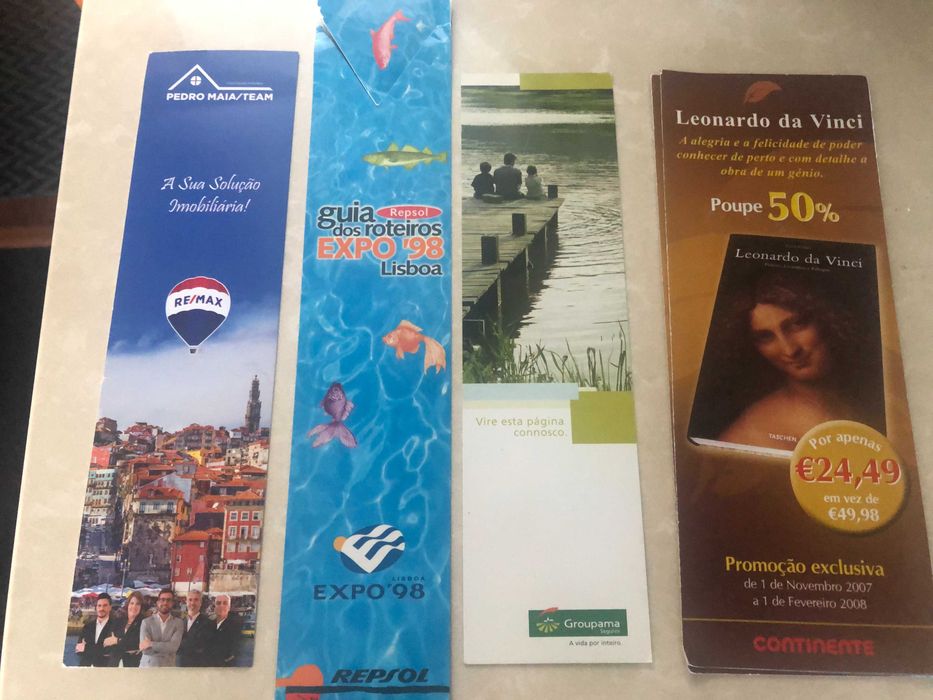 Marcadores de livro