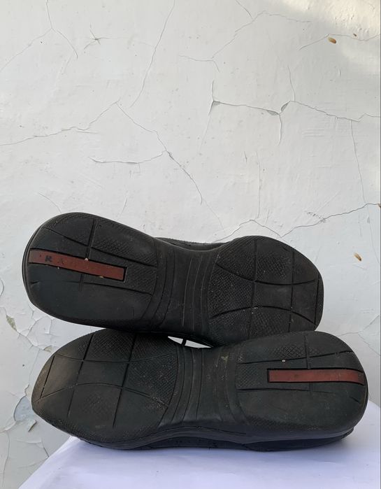 Кросівки Prada Sport (Linea Rossa) Black, розмір 46