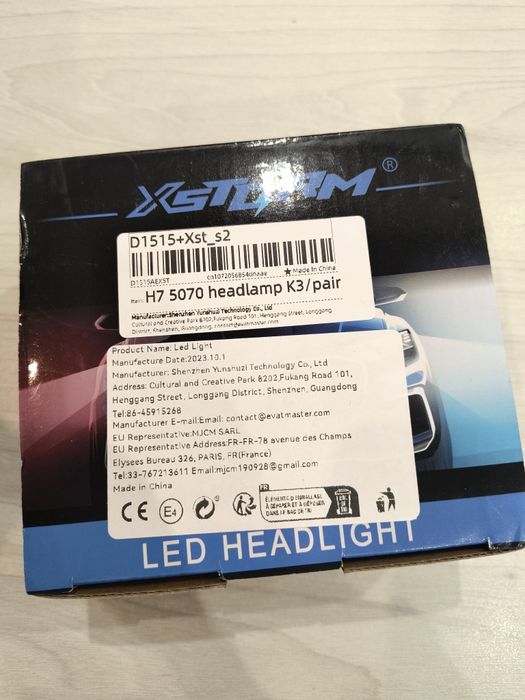 Żarówki LED H1 H7 X Storm XStorm
