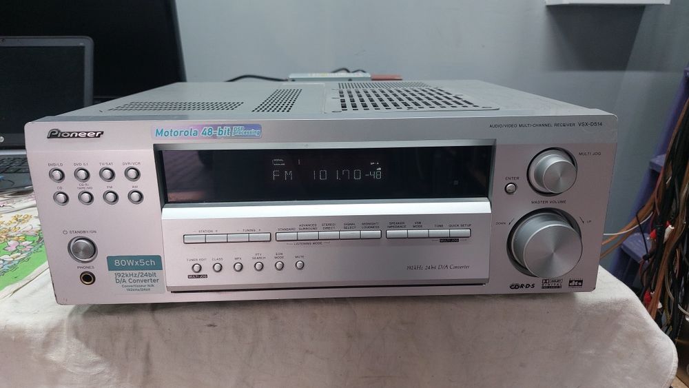 Pioneer vsx d 514 рефект радіо. підсилювач без проблем