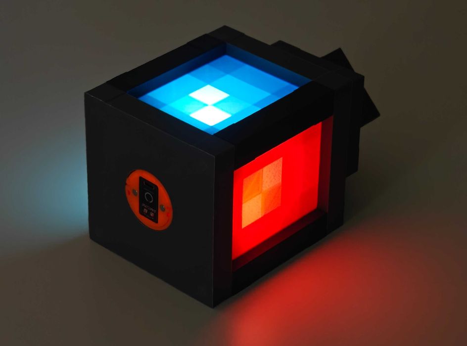 Minecraft Latarnia LED - Bezprzewodowa