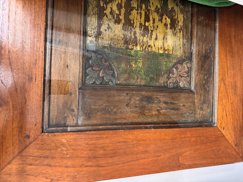 Mesa de Jantar de estilo clássico (porta século XIX) + 6 cadeiras