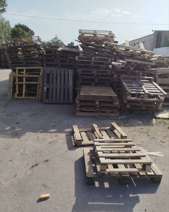 Поддоны б/у с дефектами
