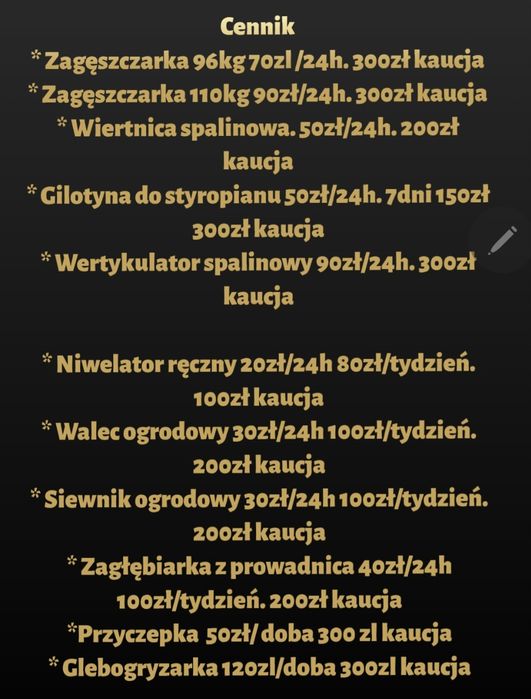 Zageszczarka/aerator rurkowy/wiertnica/gilotyna do styropianu