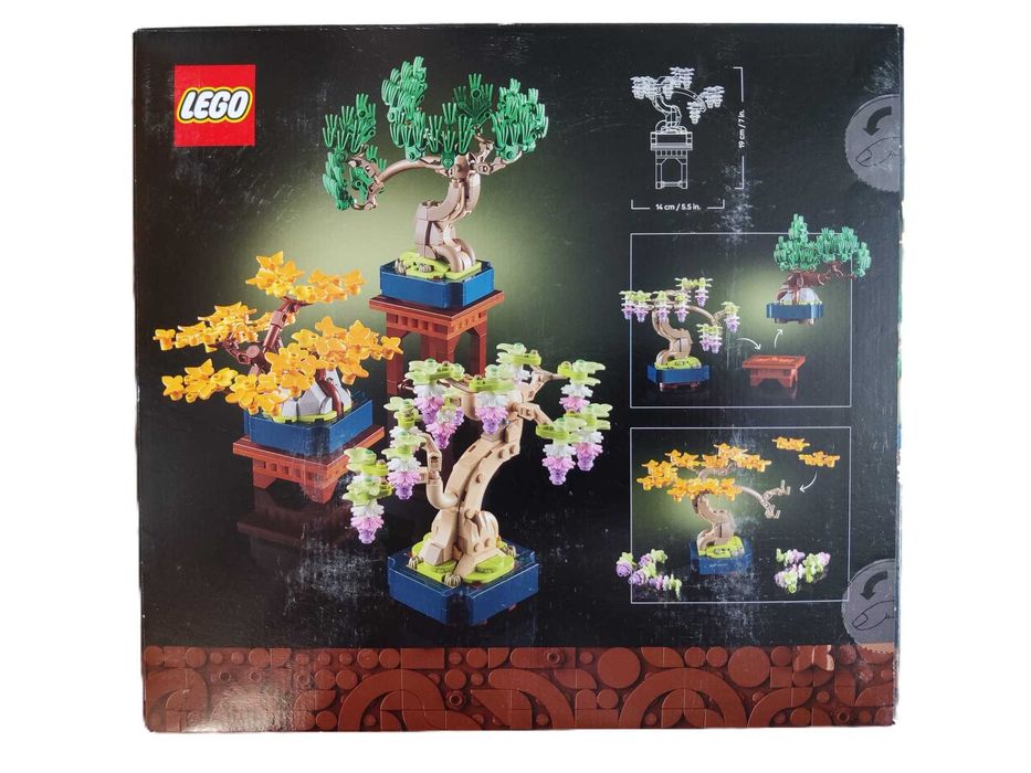 NOWY zestaw LEGO BOTANICALS 10373 Małe Drzewka Bonsai