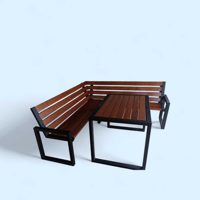 Meble ogrodowe metalowe Styl Loft