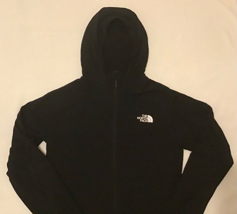 Casaco fino com capucho The North Face Bolt polartec preto