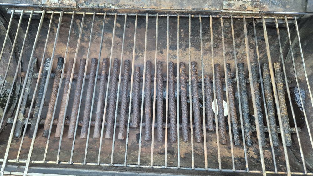 Grill węglowy 60 x 30 samodzielnej produkcji SOLIDY