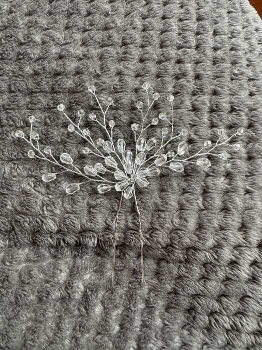 Прикраса для волосся вечірня весільна