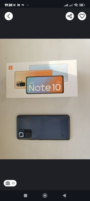 Xiaomi redmi note 10 pro 6/64