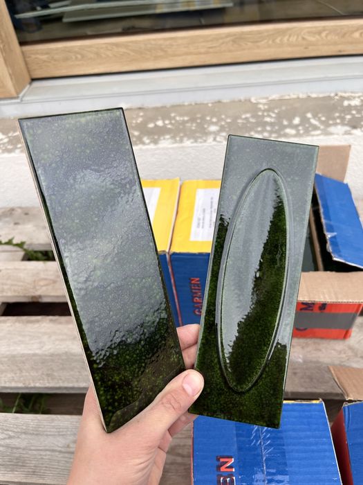 Plytki zielone Genuine Capella Emerald 6,5x20