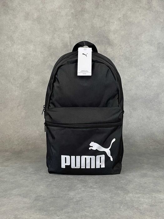 Рюкзак PUMA Phase Оригінал Чорний Унісекс Чоловічий Жіночий Дитячий Шкільний Новий