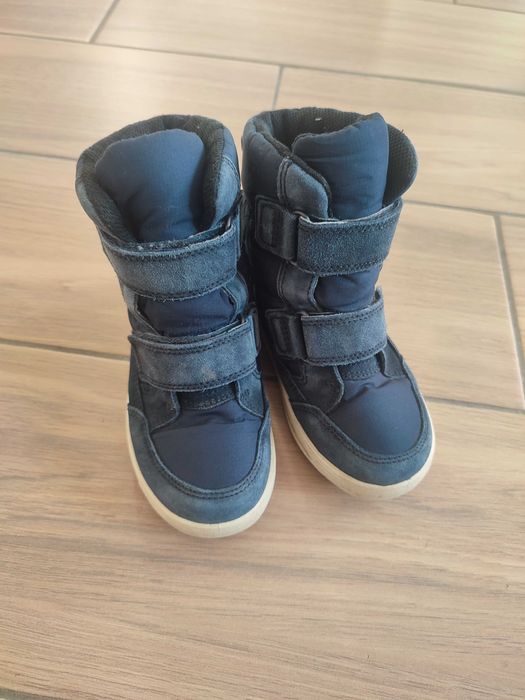 Buty Ecco granatowe ocieplane 28