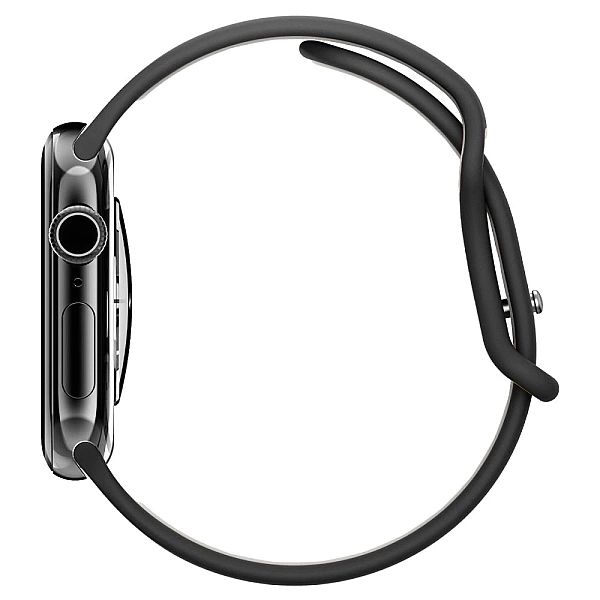 Pasek Spigen Nano Pop na Apple Watch 44 / 45 / 46 / 49 mm - czarno-sza