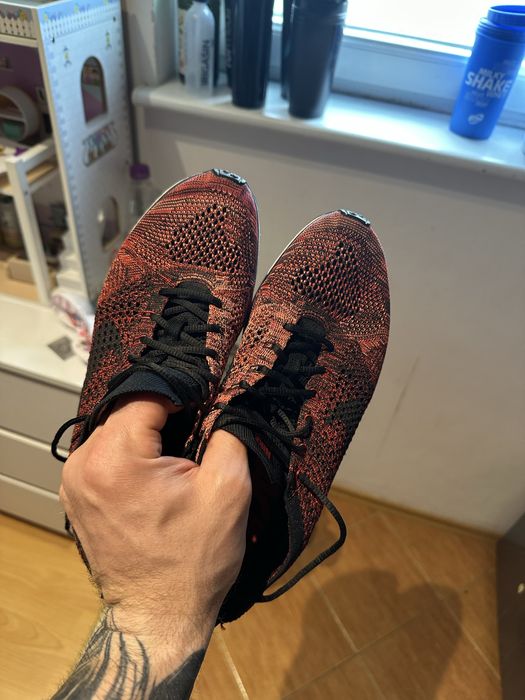 Nike Flyknit Racer Fire Rooster 43