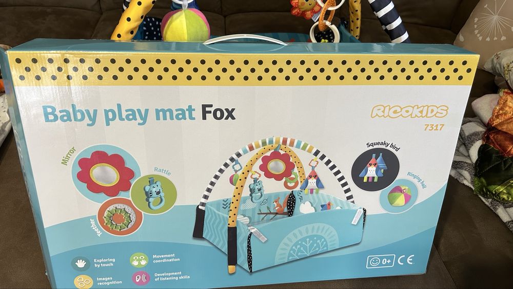 Дитячий коврик - манеж Ricokids