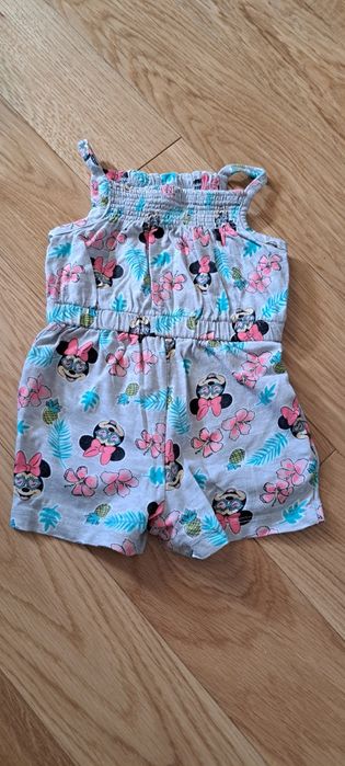 Rampers, pizama, kombinezon letni, strój jednoczęściowy, body, 74, pri