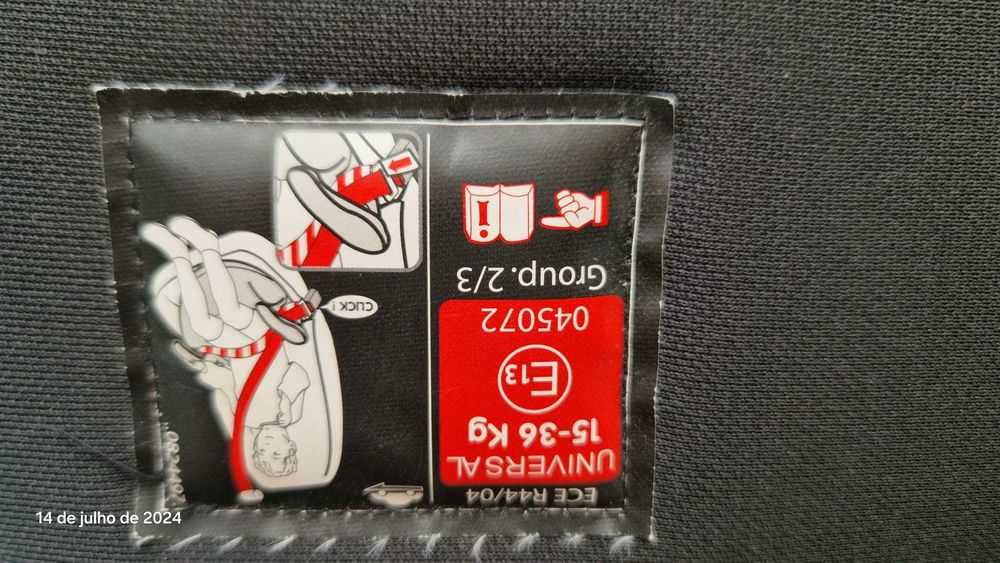 Banco de transporte de criança para automóvel