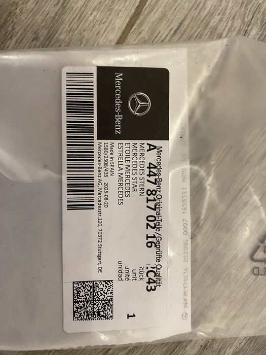 Значки Емблеми Mercedes VW Ford Opel Оригінал Нові