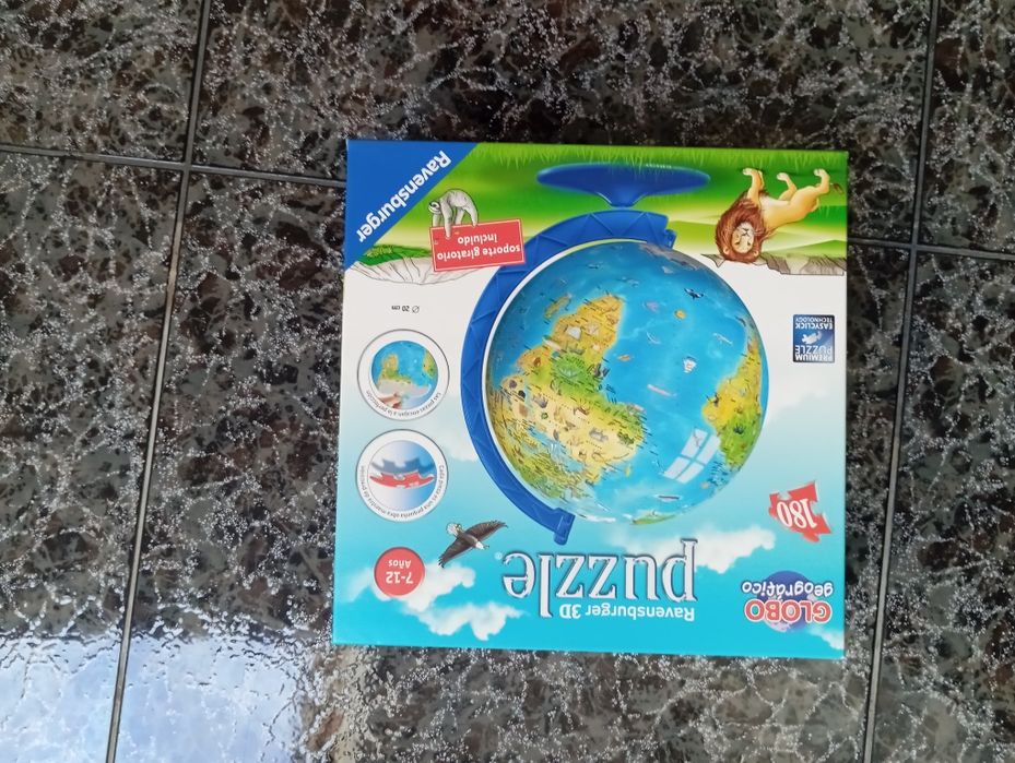 Puzzle do globo.