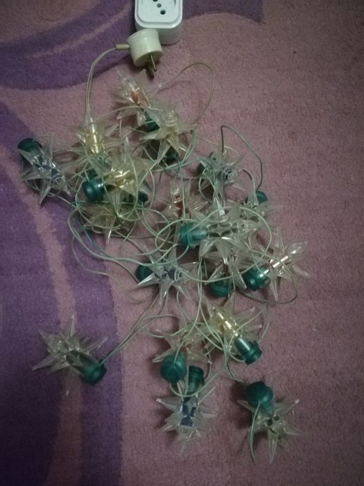 Астероид. Новогодняя гирлянда. СССР.