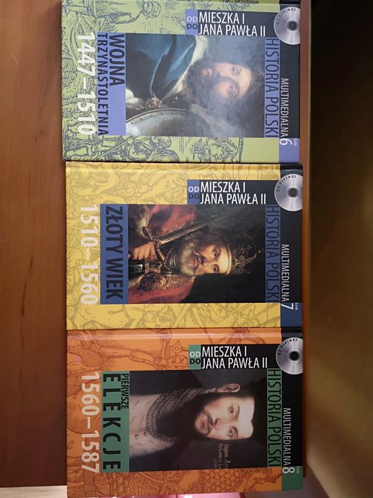 Historia Polski od Mieszka I do Jana Pawła II-tom 6,7,8