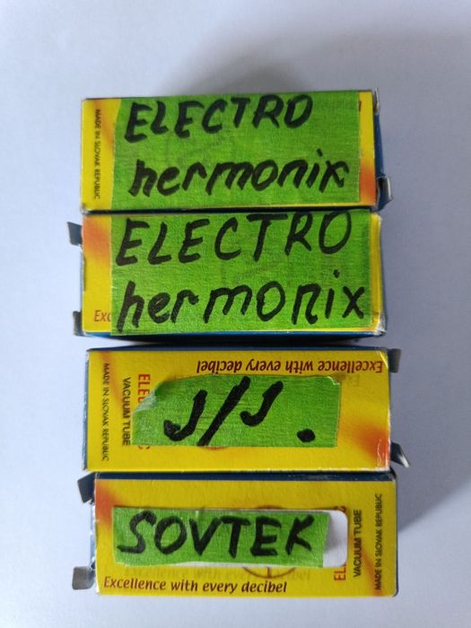 Лампа. ECC83S / 12AX7 - JJ Electronic. СОВТЕК12AX7WA / ECC83 / ELECTRO