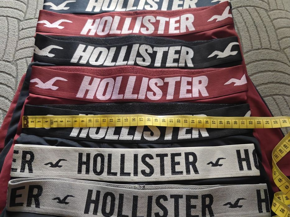 Hollister bokserki męskie 7 sztuk rozmiar XS.
