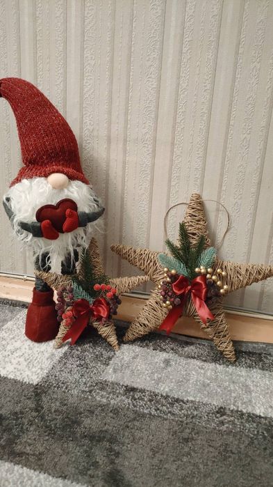 Новогодние украшения звезда новорічний декор новорічні прикраси зірка