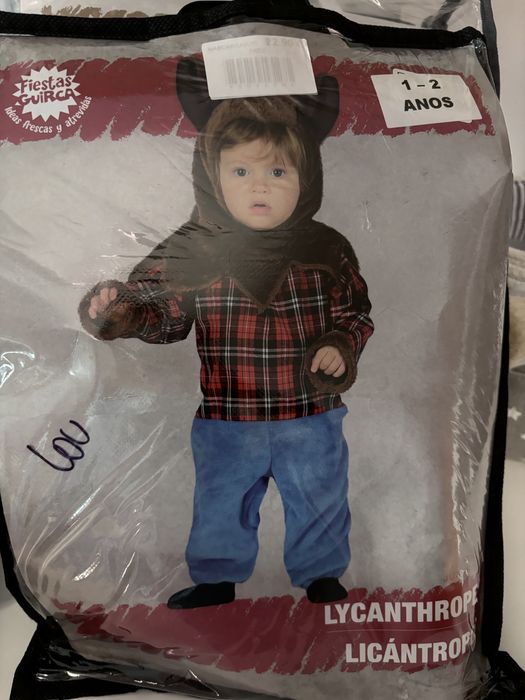 Fatos Carnaval/hallowen bebe 12-24 m