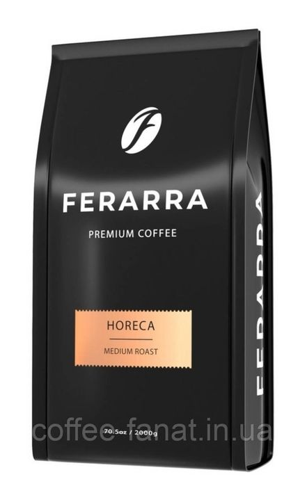 Натуральна кава, смажена у зернах Ferarra Caffe, 2 кг