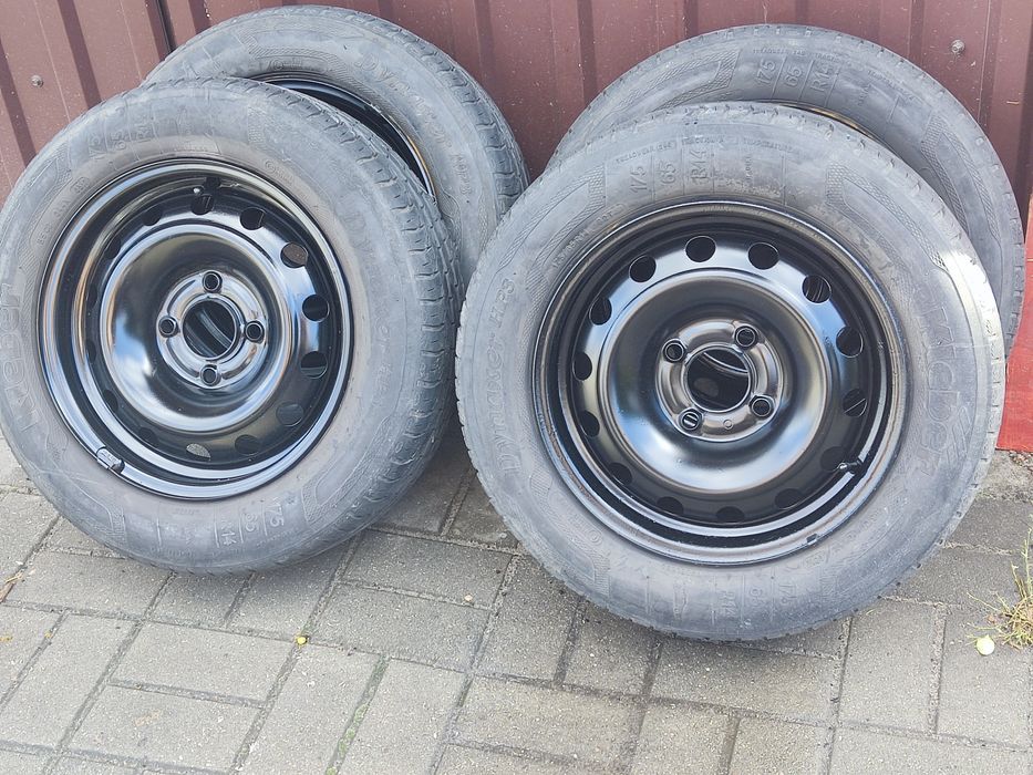Felgi stalowe z oponami 4x108 Peugeot